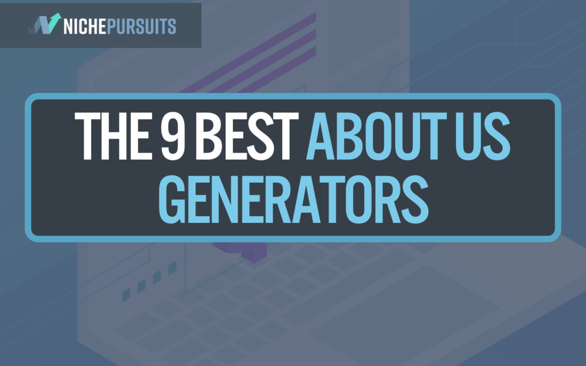 about us page generator online
