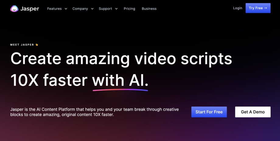 presentation script writer ai