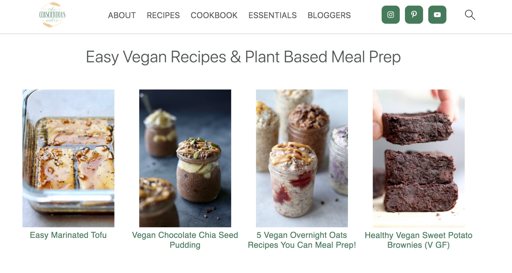 5 Vegan Overnight Oats Recipes You Can Meal Prep! - The Conscientious Eater