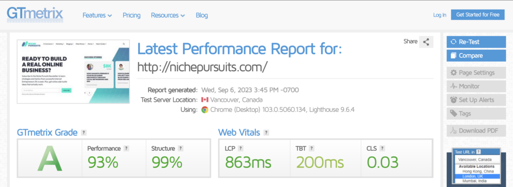 GTmetrix on X: We've always said optimize your site for your